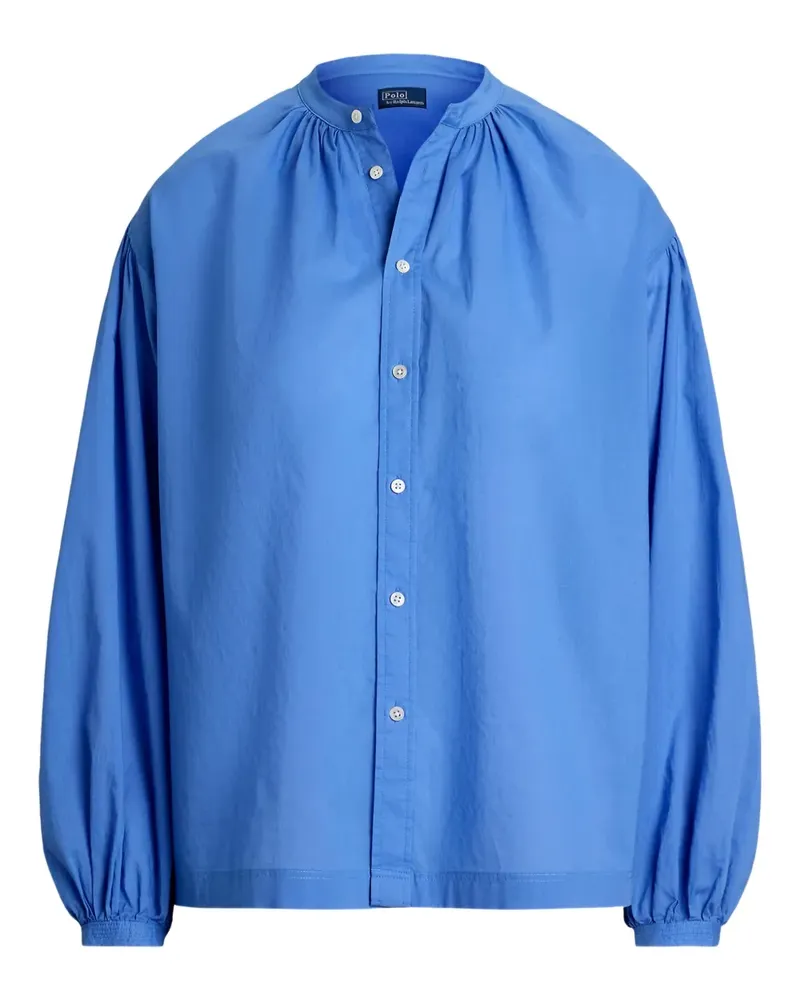 Ralph Lauren Hemd mit Ballonärmeln - Blau Blau