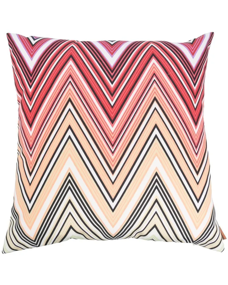 Missoni Home Kissen mit Zickzackmuster 40cm x 40cm - Grün Grün