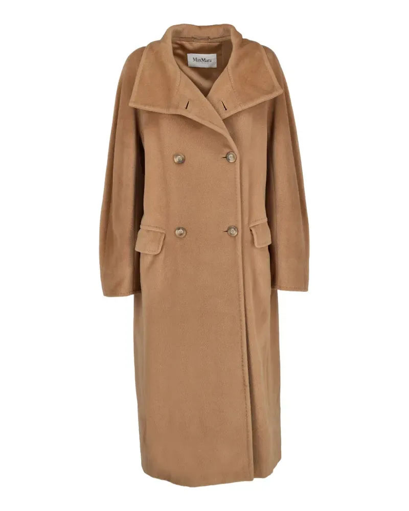 Max Mara Doppelreihiger Mantel - Nude Nude