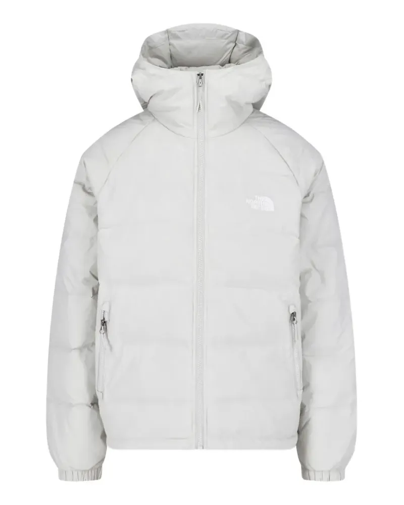 The North Face down hoodie jacket - Grau Grau