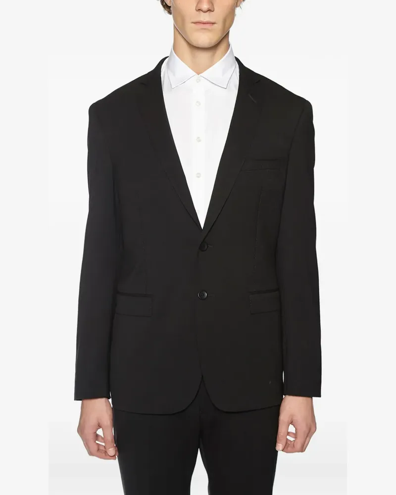 Tonello two-button suit - Schwarz Schwarz