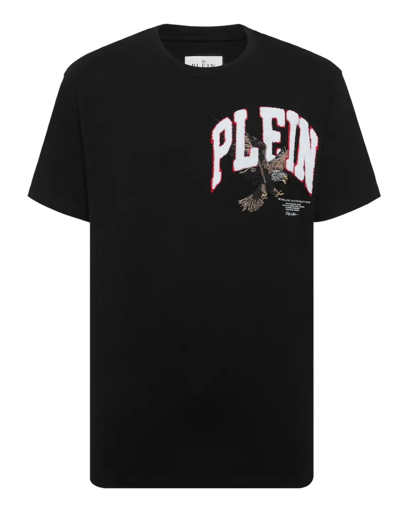 Philipp Plein Crystal Eagle Mini T-Shirt - Schwarz Schwarz