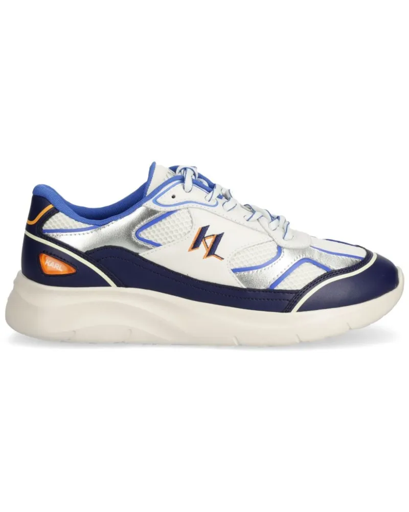 Karl Lagerfeld KL Monogram Sneakers - Weiß Weiß