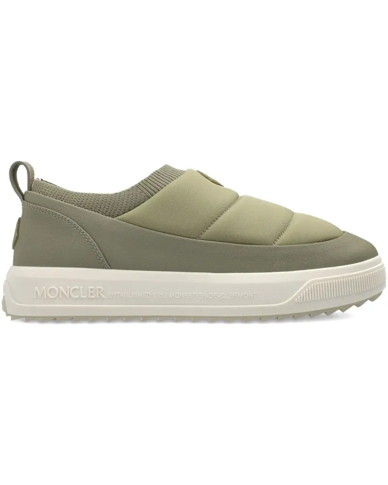 Moncler Gesteppte Monpulse Slip-On-Sneakers - Grün Grün