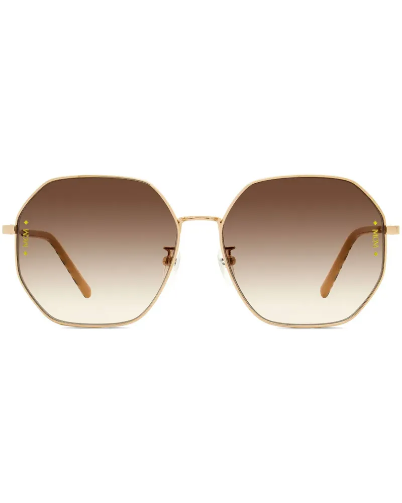 MCM Eckige 165SLB Sonnenbrille - Gold Gold