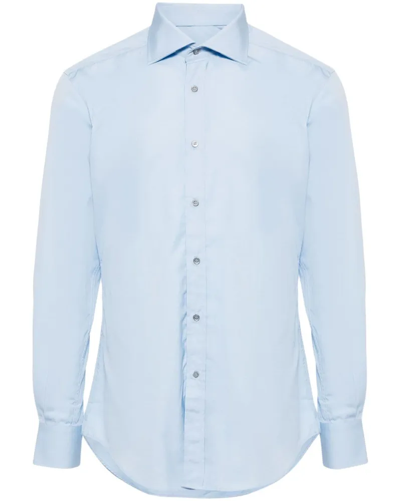 Gucci Hemd mit Spreizkragen - Blau Blau