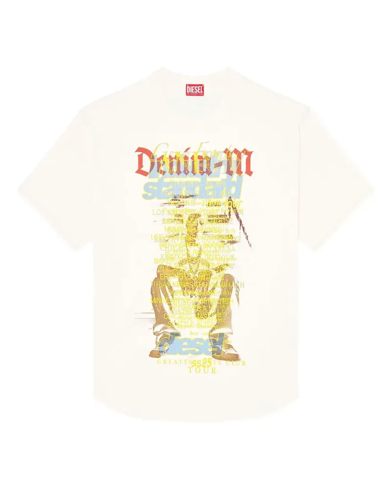 Diesel Remaster Capsule T-Bix-AA T-Shirt - Weiß Weiß
