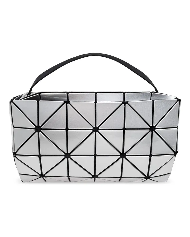 Issey Miyake Carton Schultertasche - Silber Silber