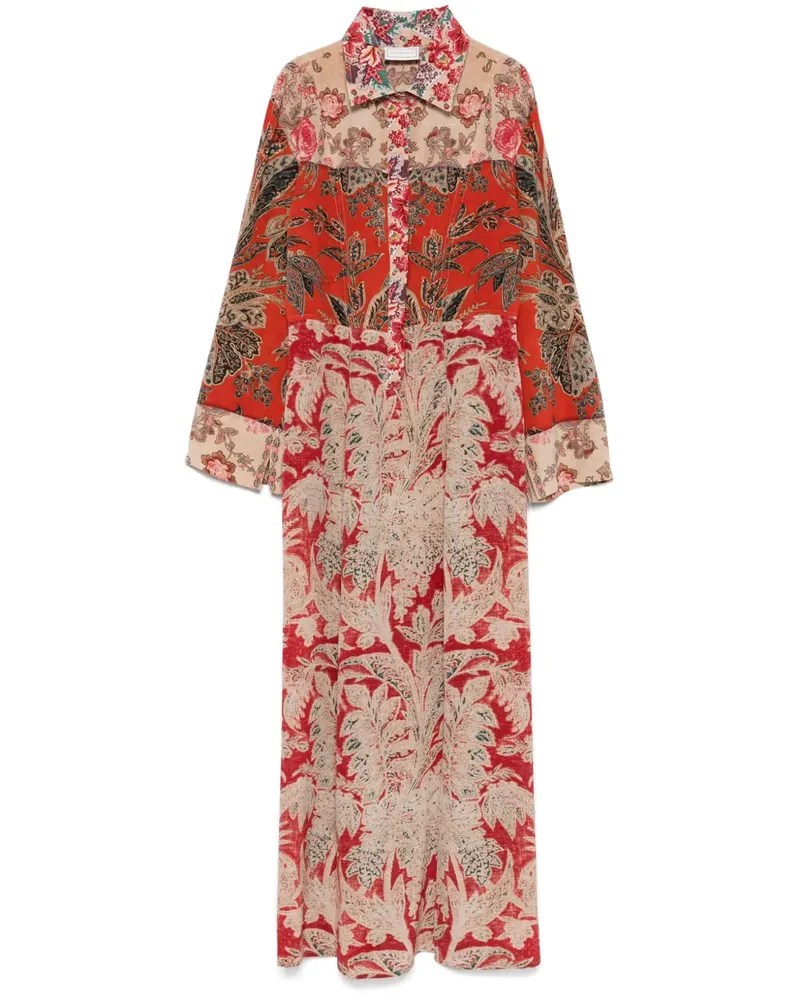 Pierre-Louis Mascia Trapezio Hemdkleid - Rot Rot