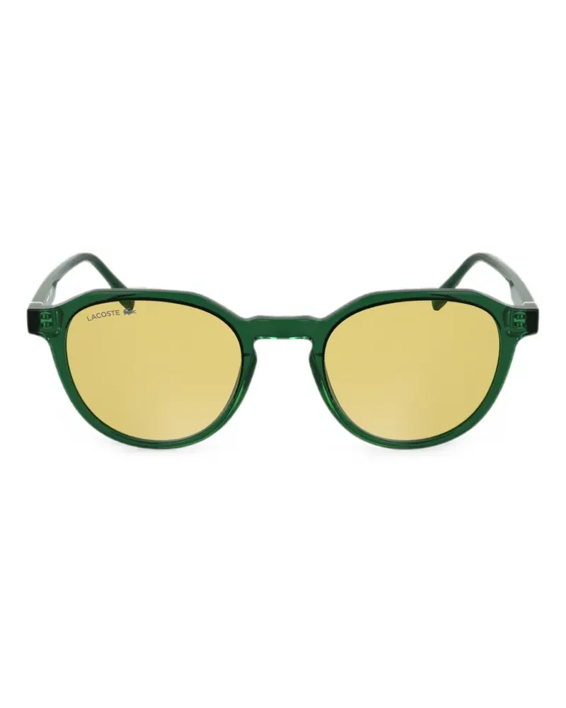 Lacoste Sonnenbrille mit rundem Gestell - Grün Grün