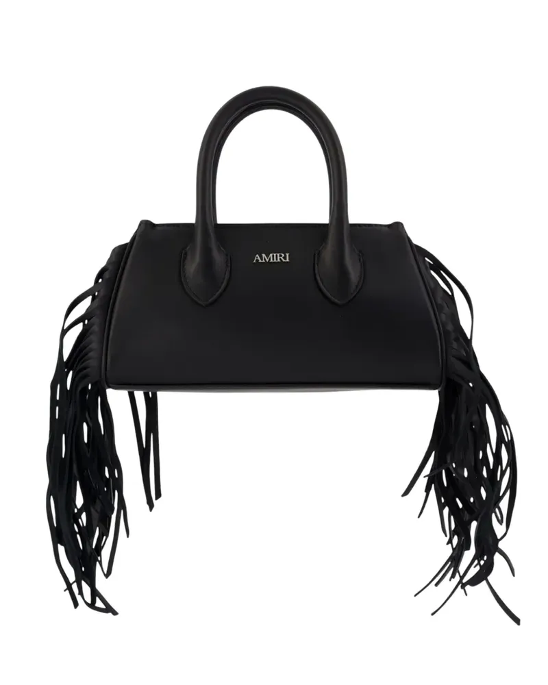 Amiri Micro Fringe Honey Tote Bag - Schwarz Schwarz