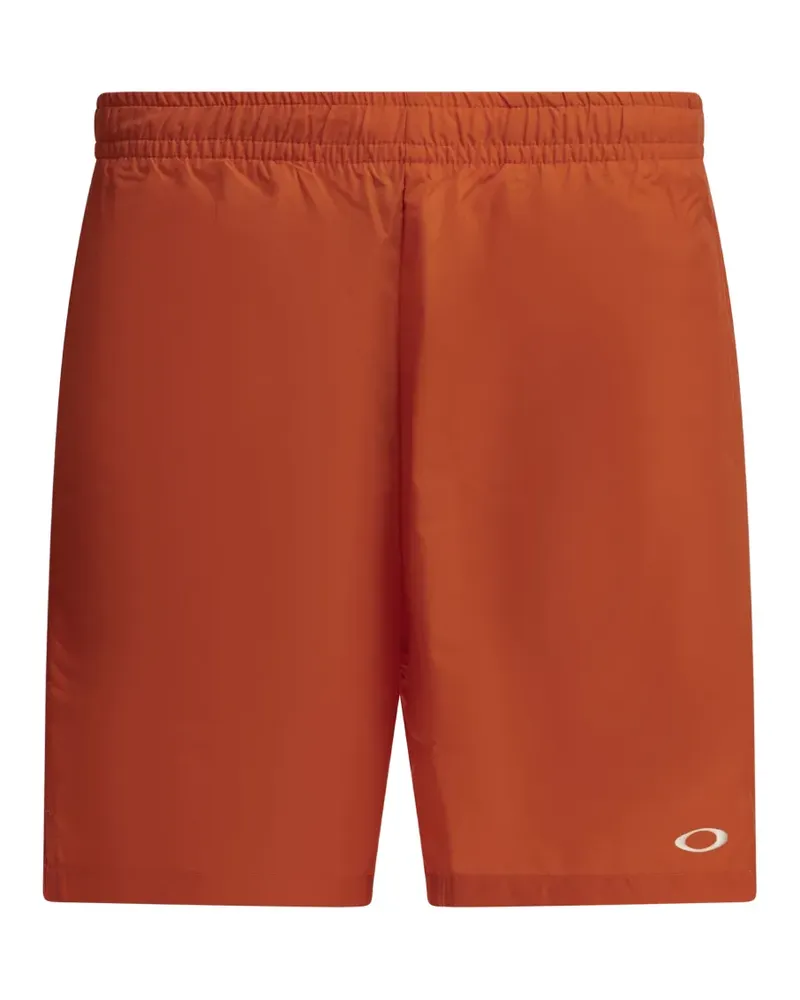 Oakley logo-embroidered shorts - Rot Rot