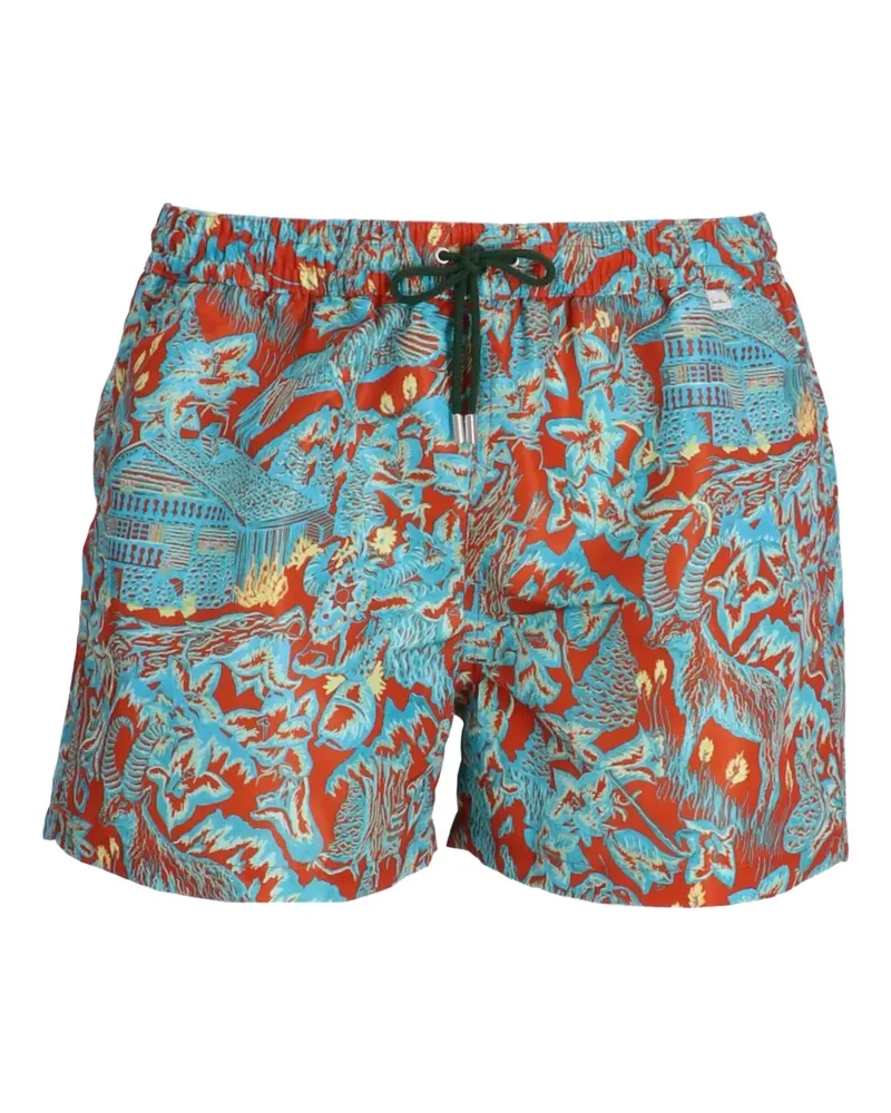 Paul Smith Chalet Shorts mit Kordelzug - Orange Orange