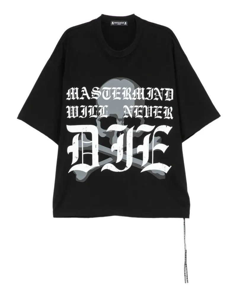 Mastermind Japan logo-print T-shirt - Schwarz Schwarz