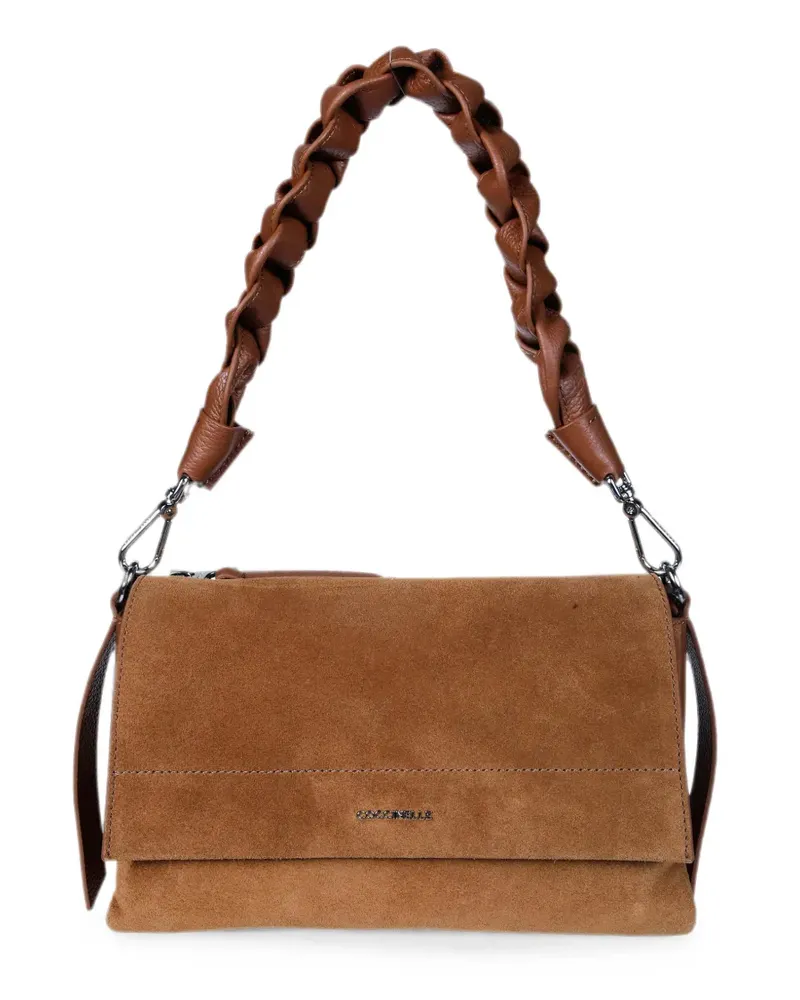 Coccinelle Boheme Schultertasche - Braun Braun