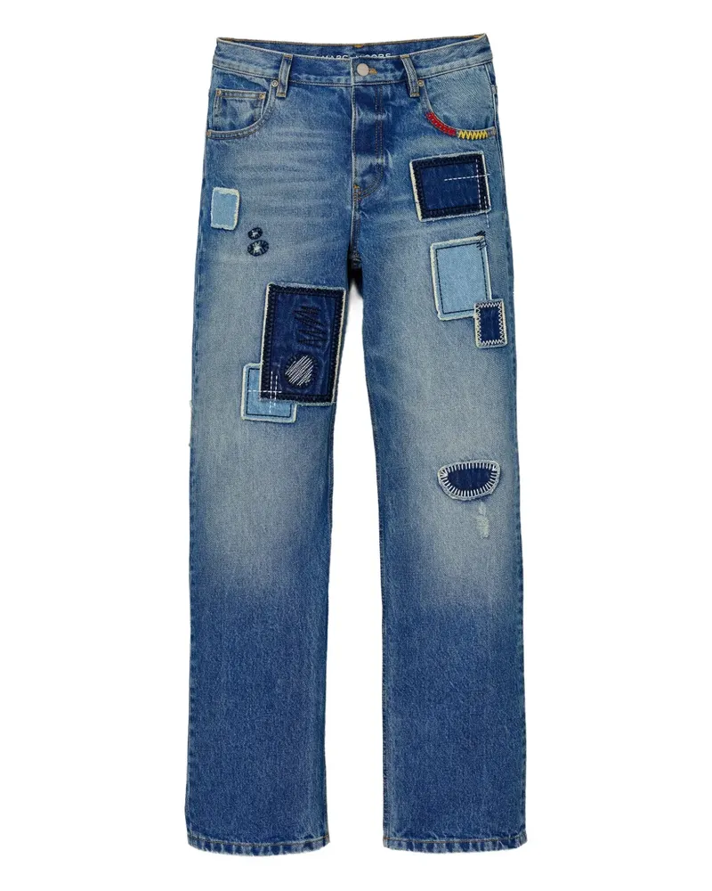 Marc Jacobs Jeans im Patchwork-Look - Blau Blau