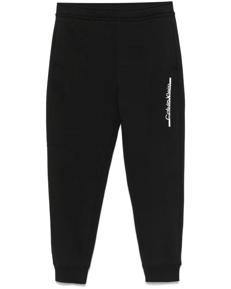 Calvin Klein Jogginghose mit Logo-Print - Schwarz Schwarz