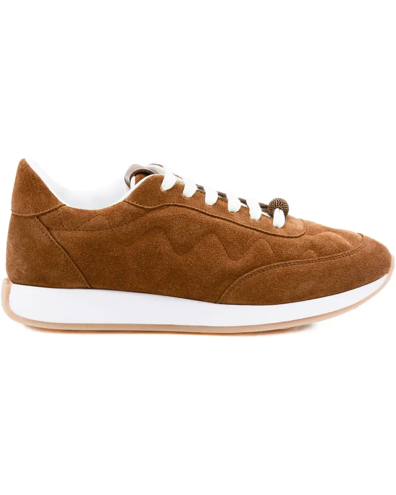 Fabiana Filippi Gesteppte Sneakers - Braun Braun