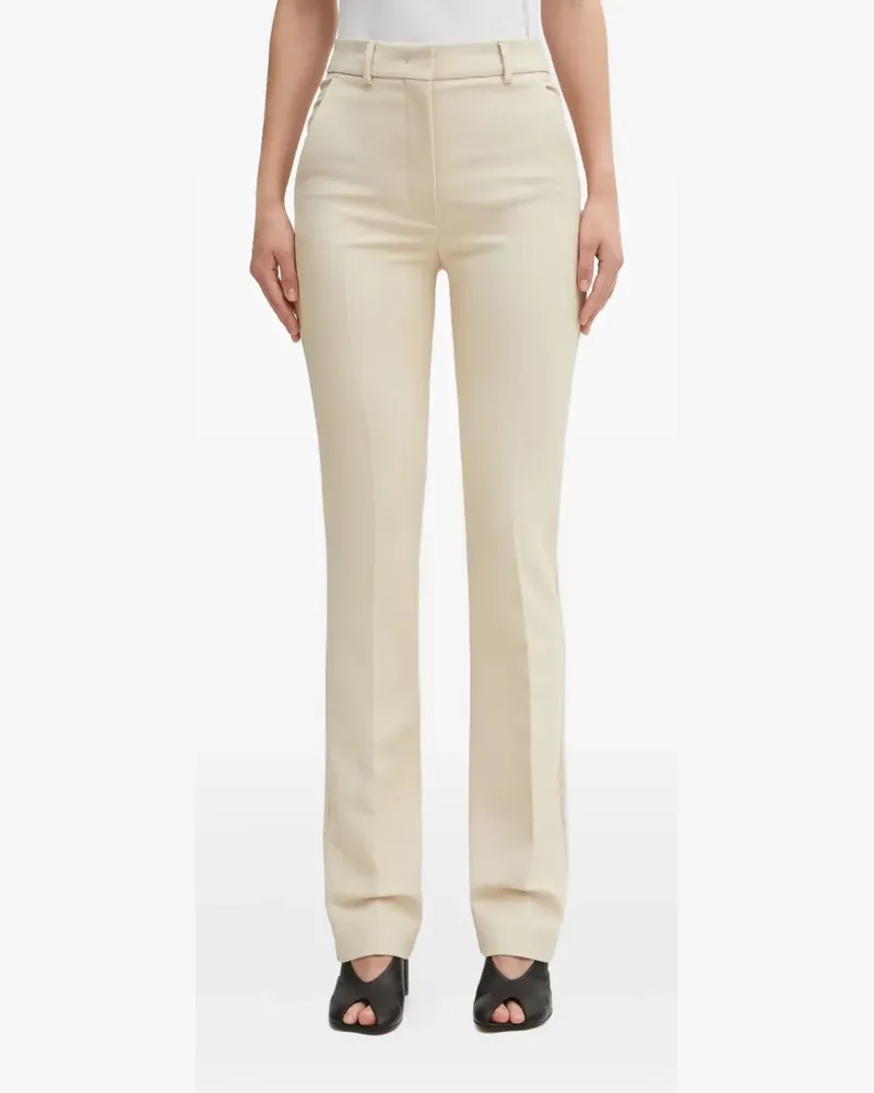 SPORTMAX Hose mit Schlitzen - Nude Nude
