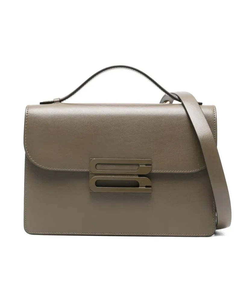 Victoria Beckham top-handle leather shoulder bag - Grün Grün