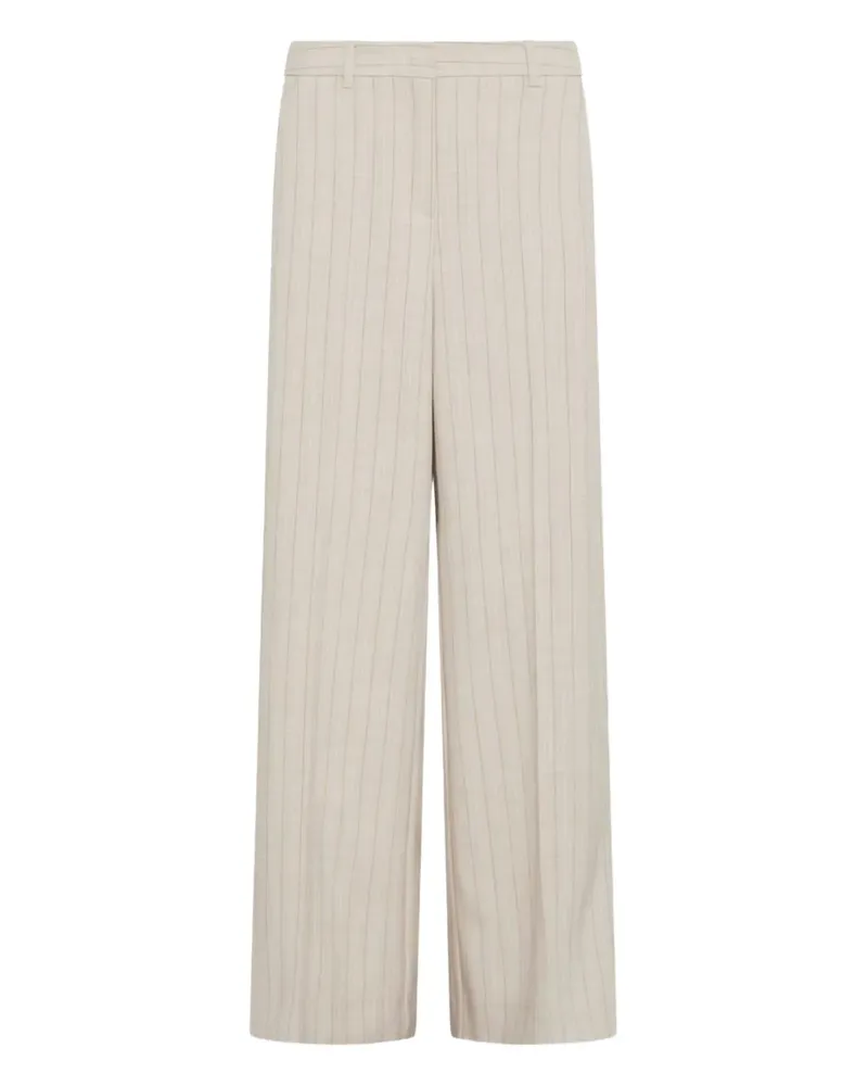 MARELLA Skipper striped trousers - Nude Nude