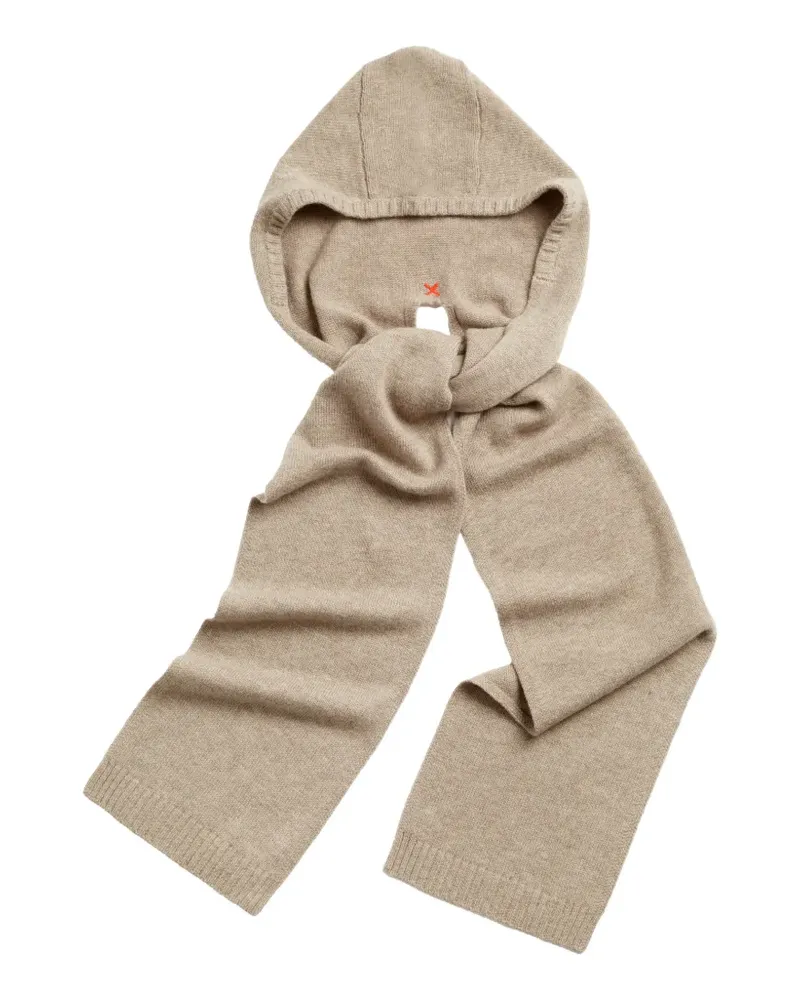 Chinti & Parker Fein gestrickter Schal - Nude Nude