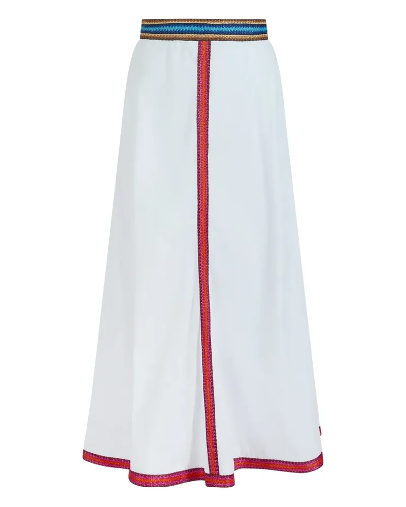 Rosie Assoulin Quartered A-line midi skirt - Weiß Weiß