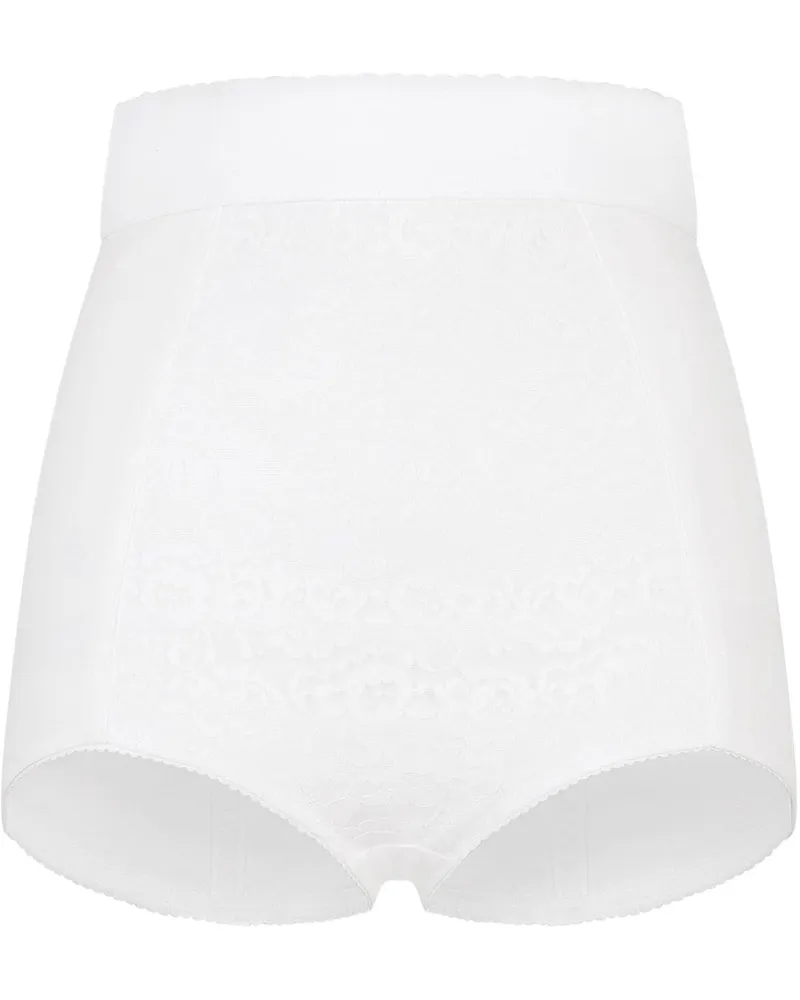 Dolce & Gabbana Shorts mit hohem Bund - Weiß Weiß