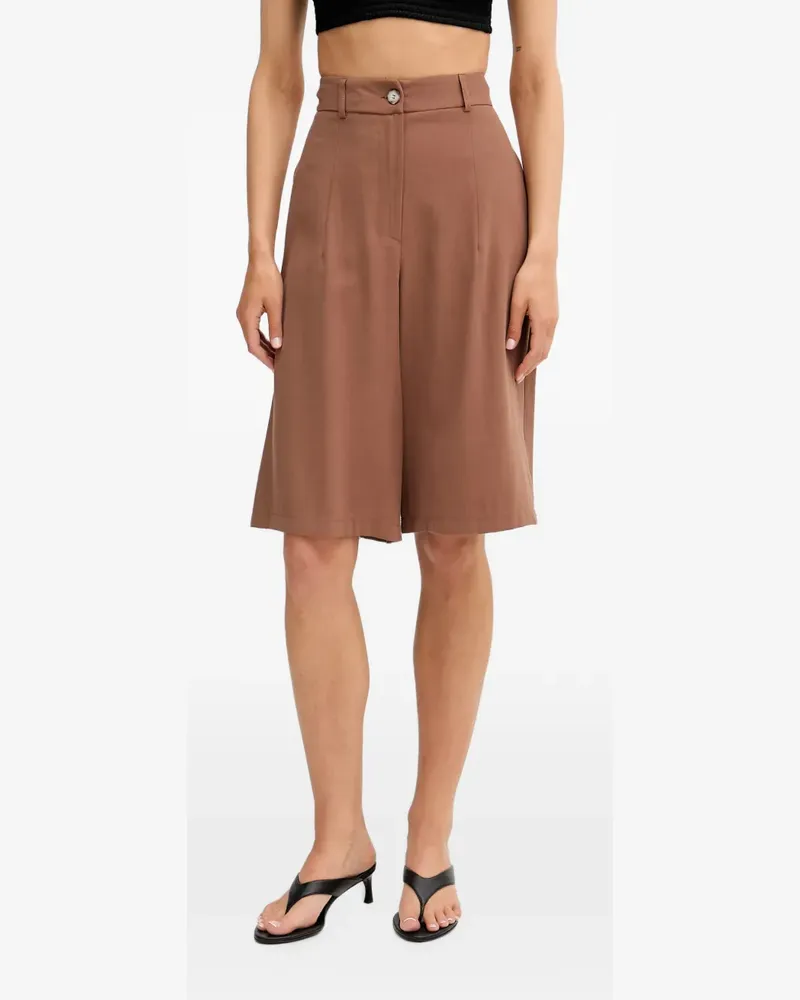 VICOLO pleated tailored shorts - Braun Braun