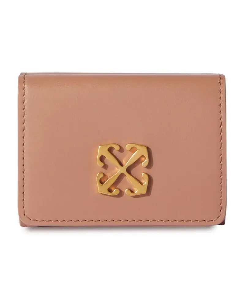 OFF-WHITE Jitney Portemonnaie - Nude Nude