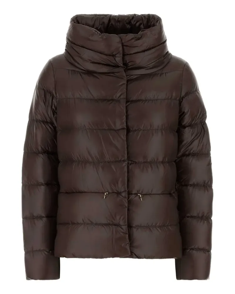 Herno quilted funnel-neck jacket - Braun Braun