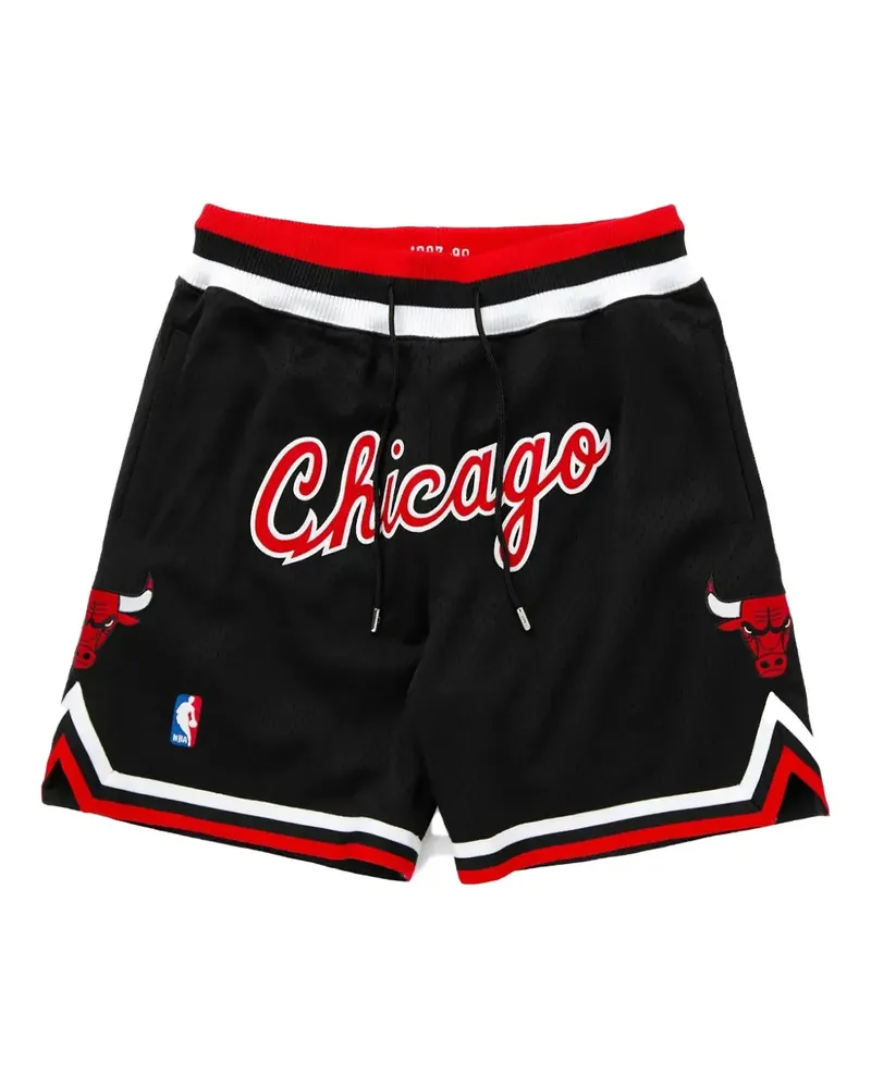 Mitchell & Ness x Just Don Chicago Bulls Shorts - Schwarz Schwarz