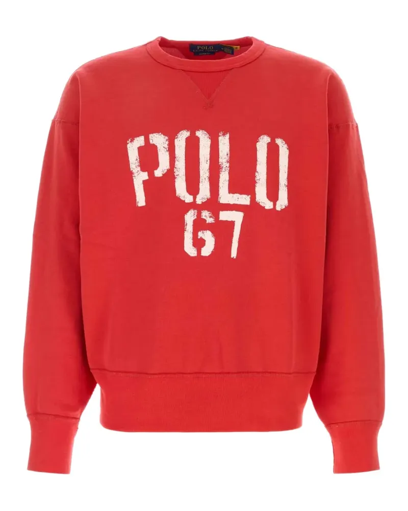 Ralph Lauren logo-print sweatshirt - Rot Rot