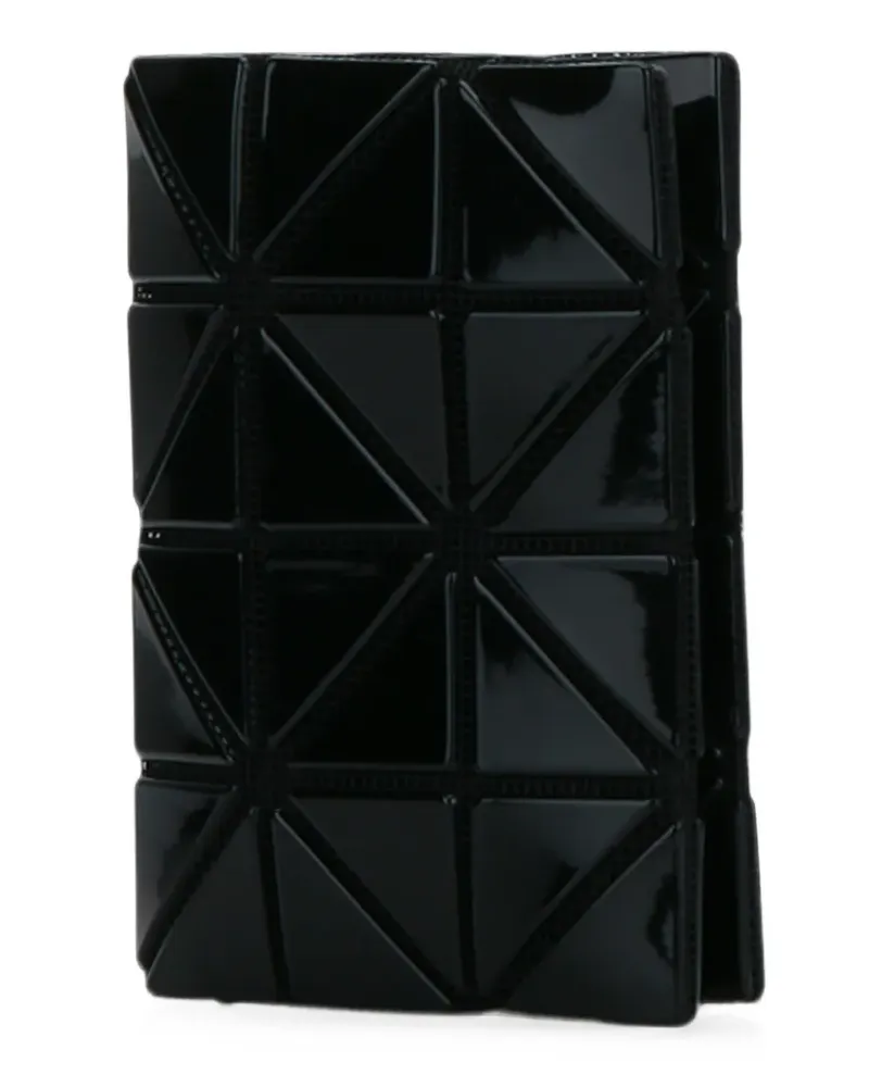 Issey Miyake Kartenetui mit geometrischem Muster - Schwarz Schwarz