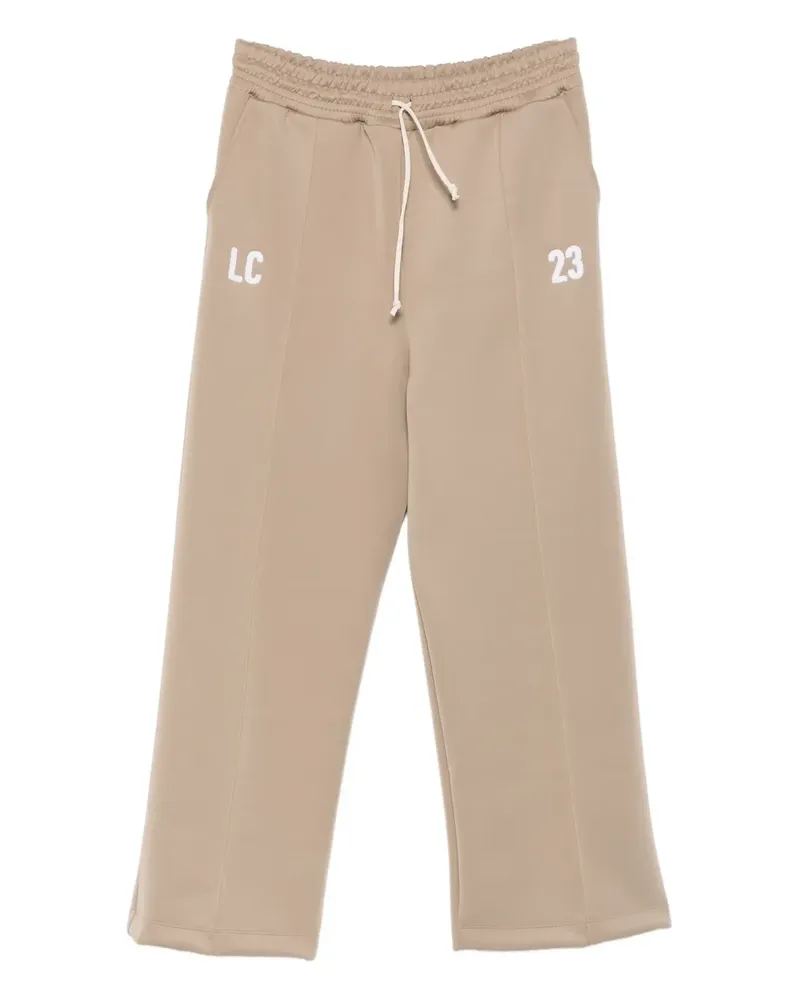LC23 drawstring-fastening detail trousers - Nude Nude