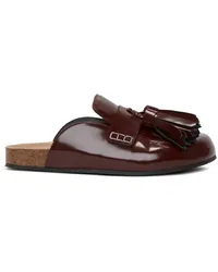 J.W.Anderson Loafer mit Quasten Rot