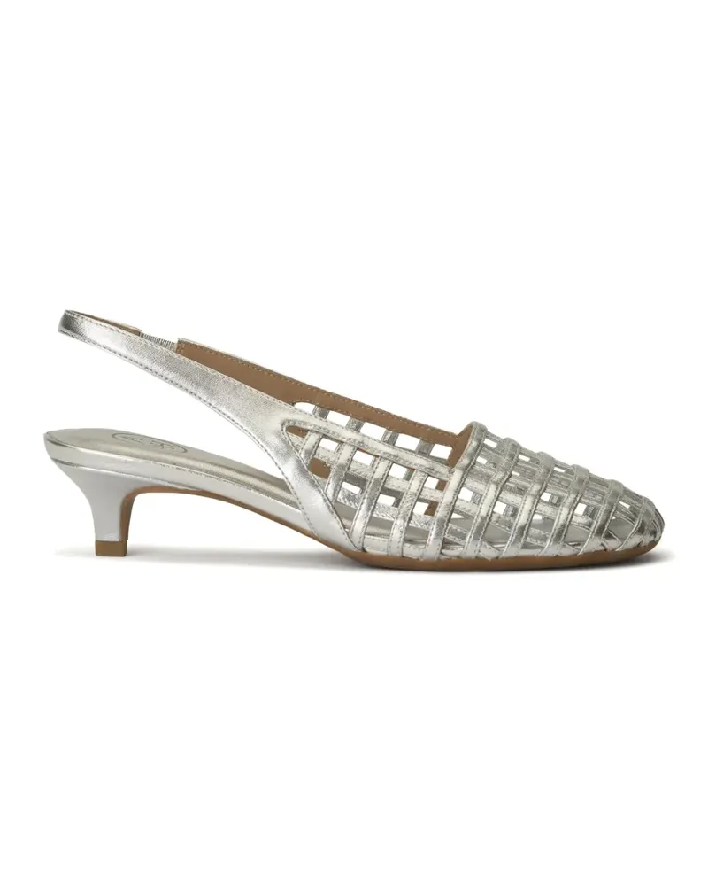 ash Enji Slingback-Pumps - Silber Silber