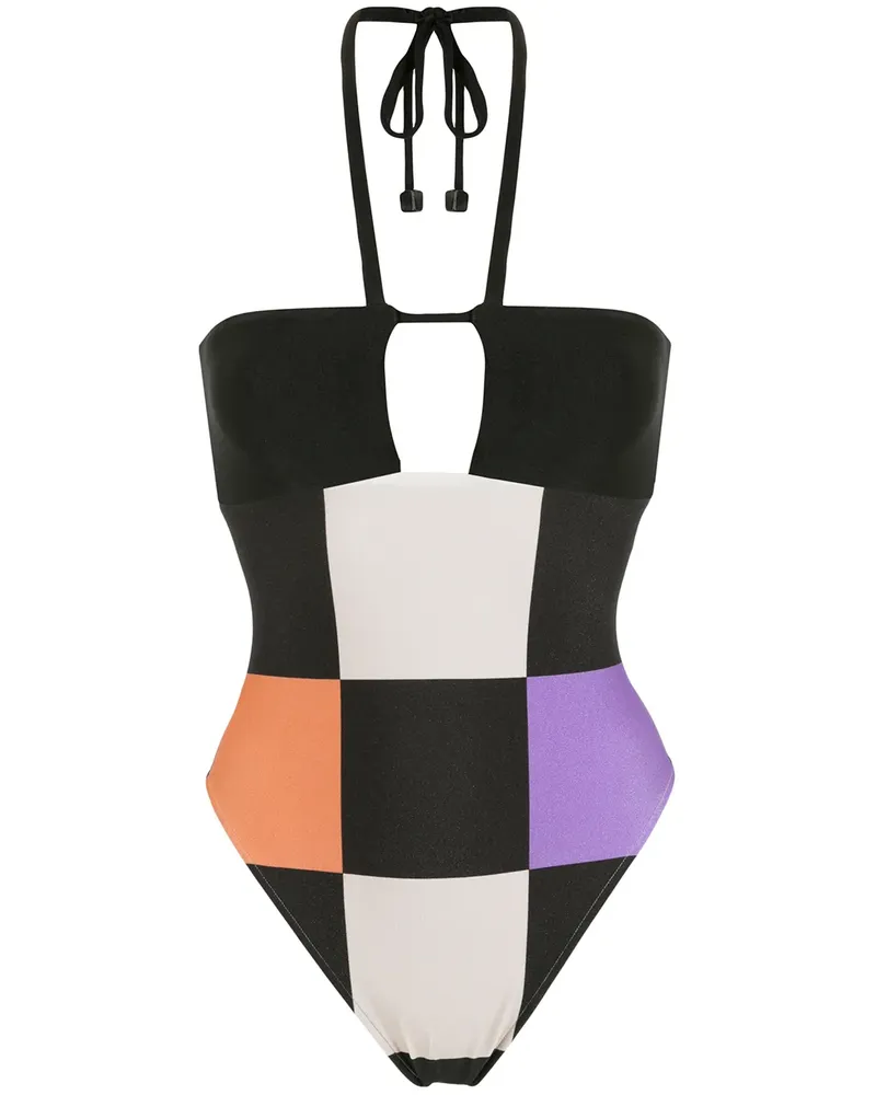 Adriana Degreas Maillot Badeanzug - Mehrfarbig Mehrfarbig