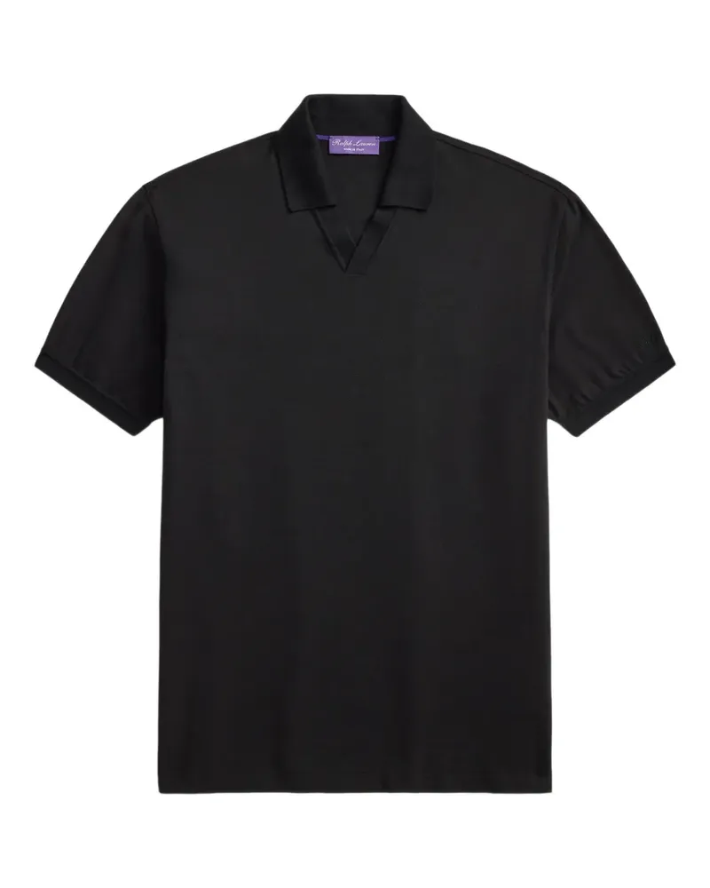 Ralph Lauren T-Shirt mit V-Ausschnitt - Schwarz Schwarz