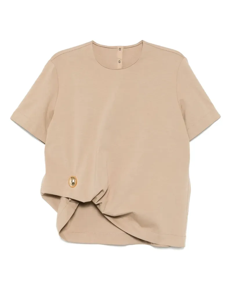 JNBY T-Shirt mit Verzierung - Braun Braun