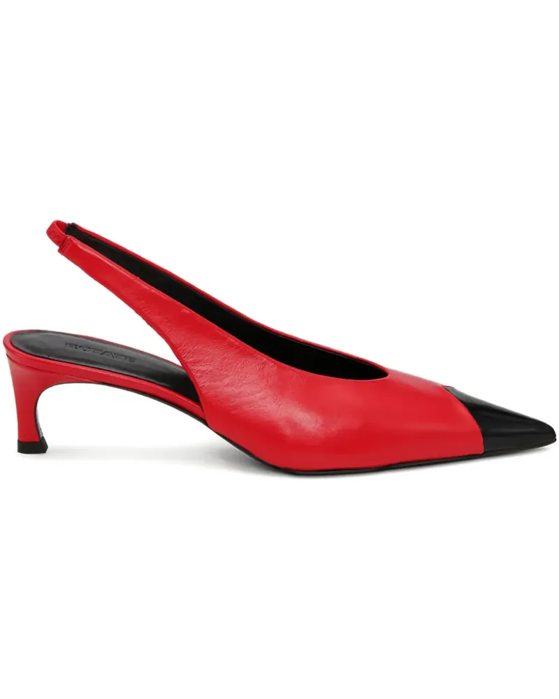 ROTATE Birger Christensen Pumps mit Slingback-Riemen Rot
