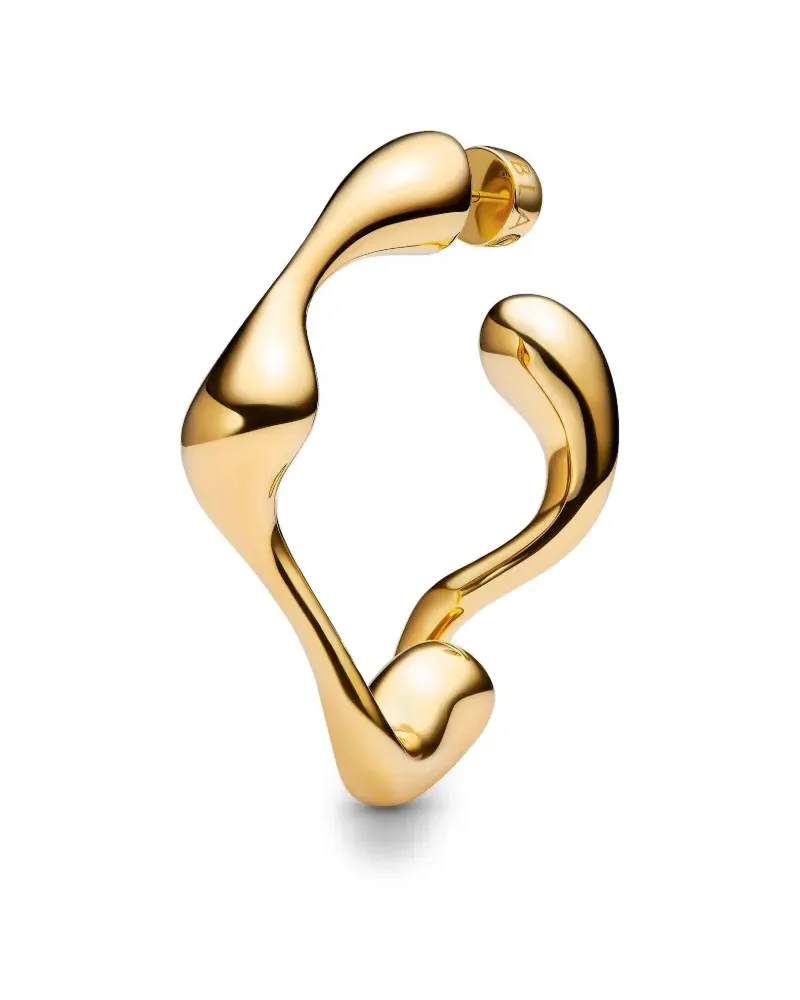 Maria Black Splash Creole - Gold Gold