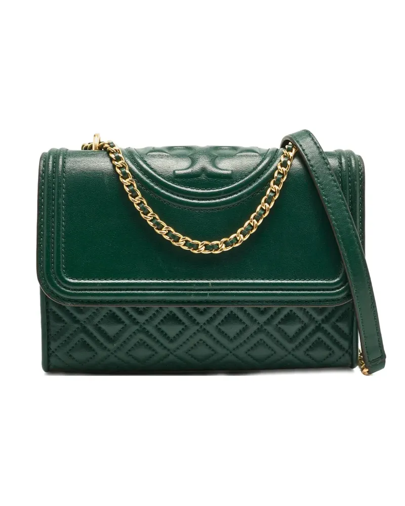 Tory Burch Kleine Fleming Schultertasche - Grün Grün