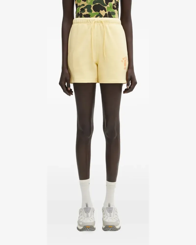 BAPE Shorts mit Kordelzug - Gelb Gelb