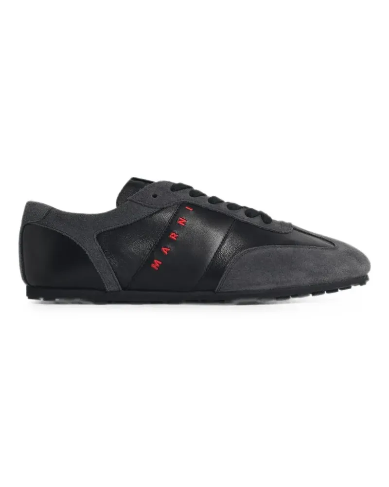 Marni Softy Soccer panelled sneakers - Grau Grau