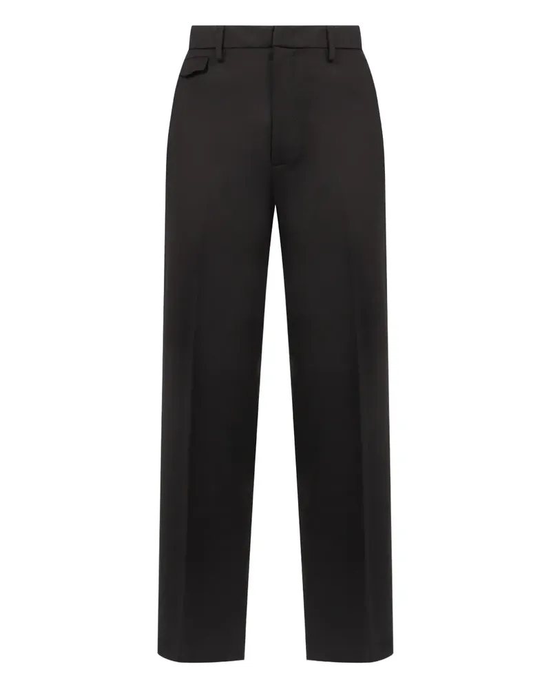 Dondup Hose aus Wollgemisch - Schwarz Schwarz