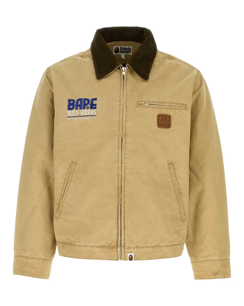 BAPE Bape work jacket - Nude Nude