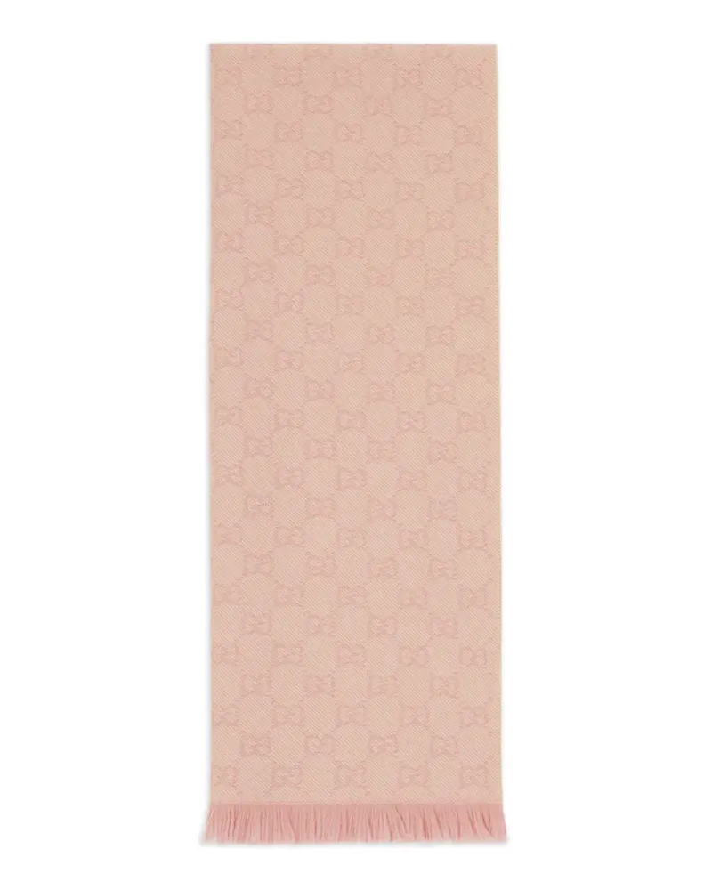Gucci Schal mit GG - Rosa Rosa
