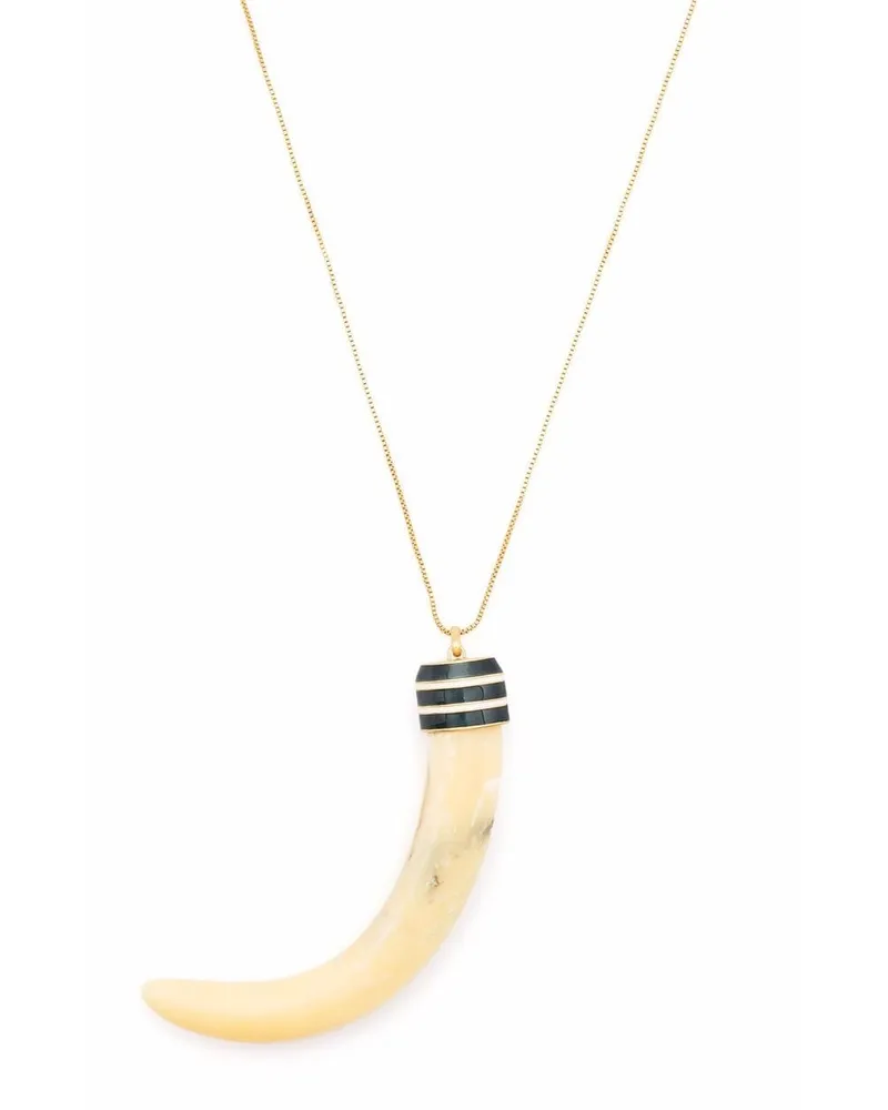 Tory Burch Halskette mit Anhänger - Gold Gold