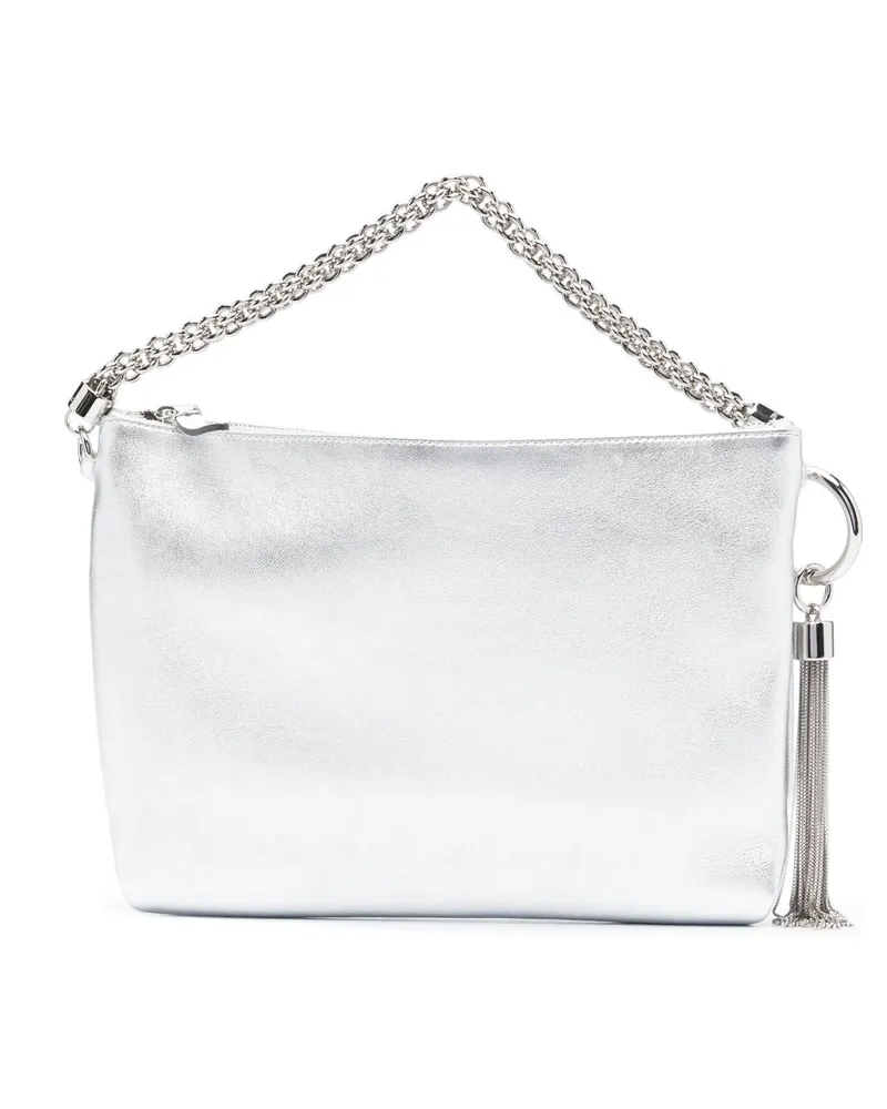 Jimmy Choo Callie' Clutch mit Quaste - Grau Grau